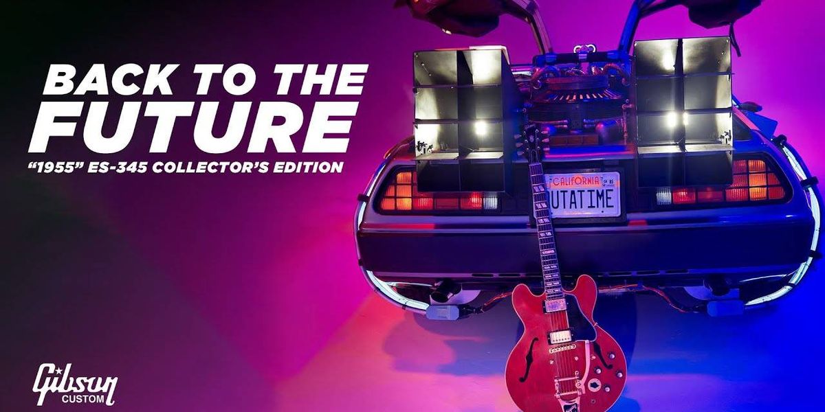 Gibson célèbre 40 ans de Retour vers le futur